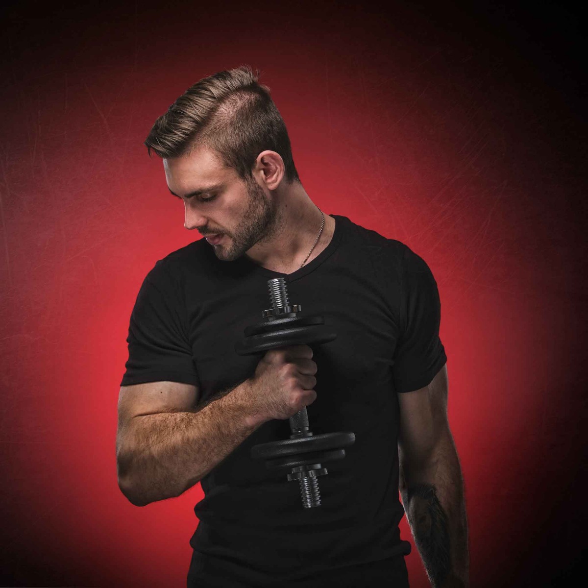 Hantlar Fitn Shape 20 kg set Järn Ställbara