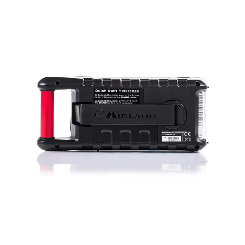 Nödradio Power Bank Midland ER300 Röd/Svart