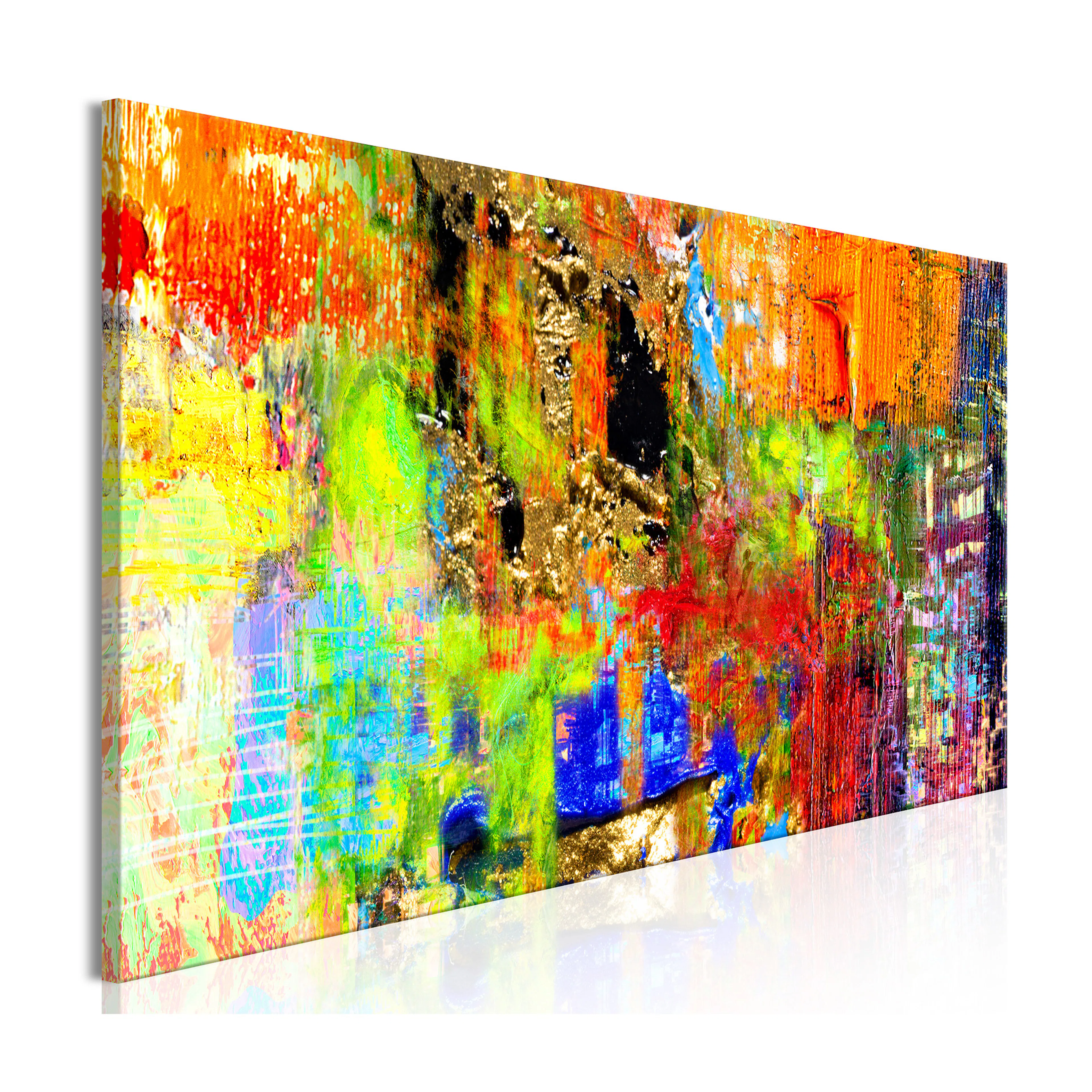 Tavla Arkiio Colourful Abstraction Narrow