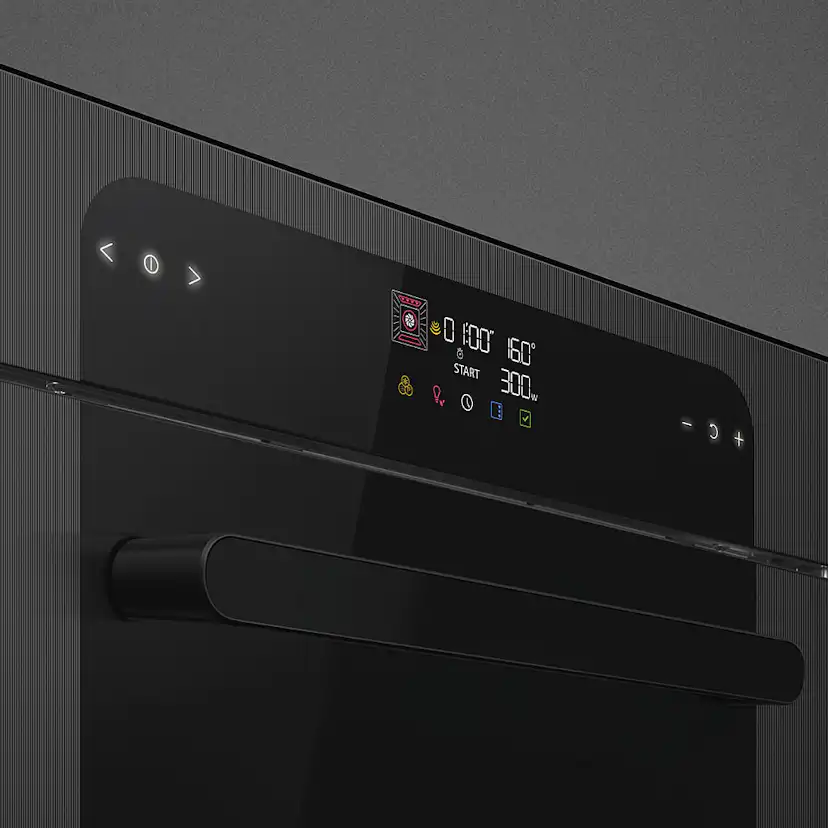 Kombiugn Smeg SO6202S3PB med Sous vide och ångfunktion Svart 60 cm