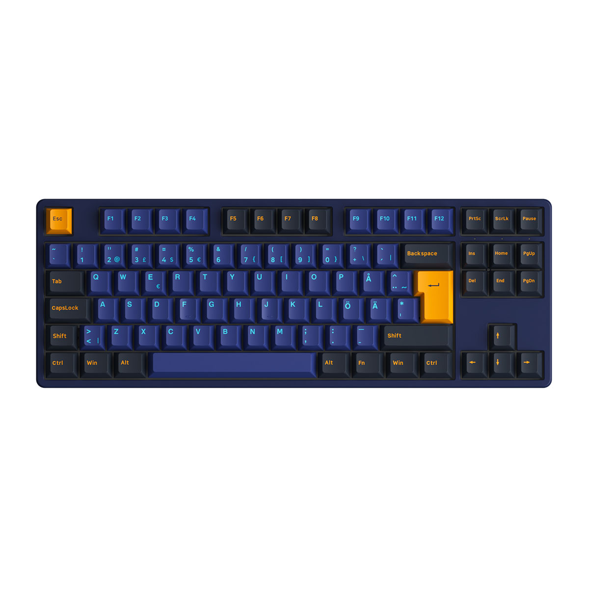 Gamingtangentbord Akkogear 5087B Plus Horizon Med Akko CS Jelly Black