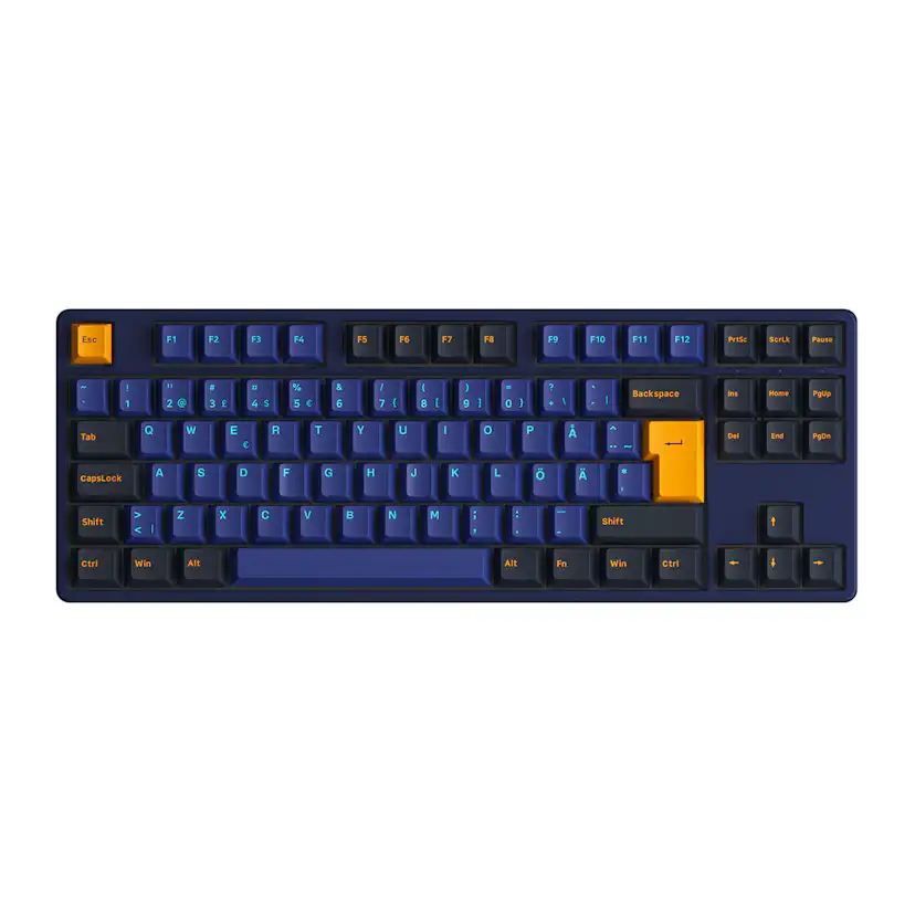 Gamingtangentbord Akkogear 5087B Plus Horizon Med Akko CS Jelly Black
