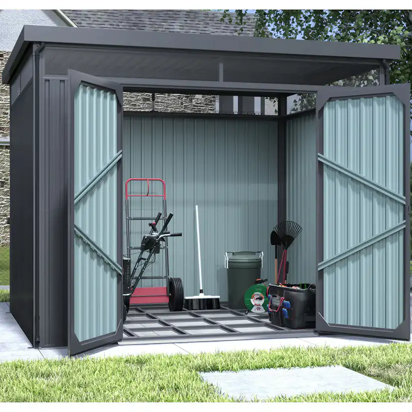 Förråd Metalcraft 7m² Galvaniserat Stål