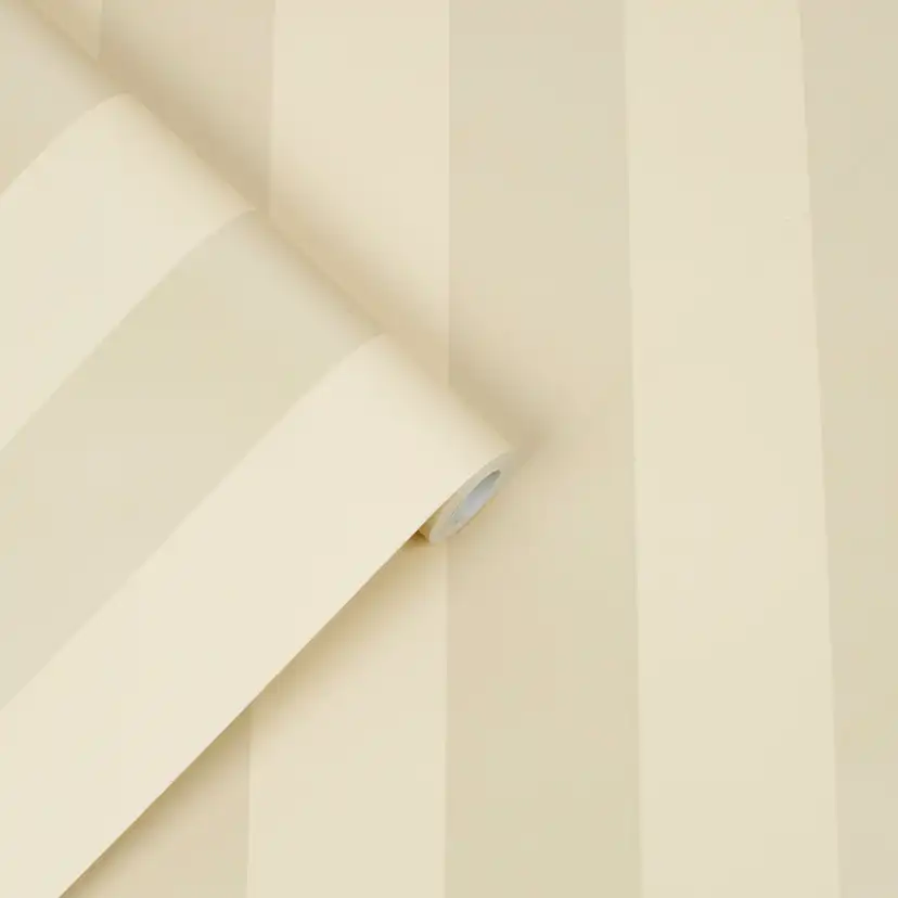 Tapet Laura Ashley Lille Pearlescent Streifen Linen