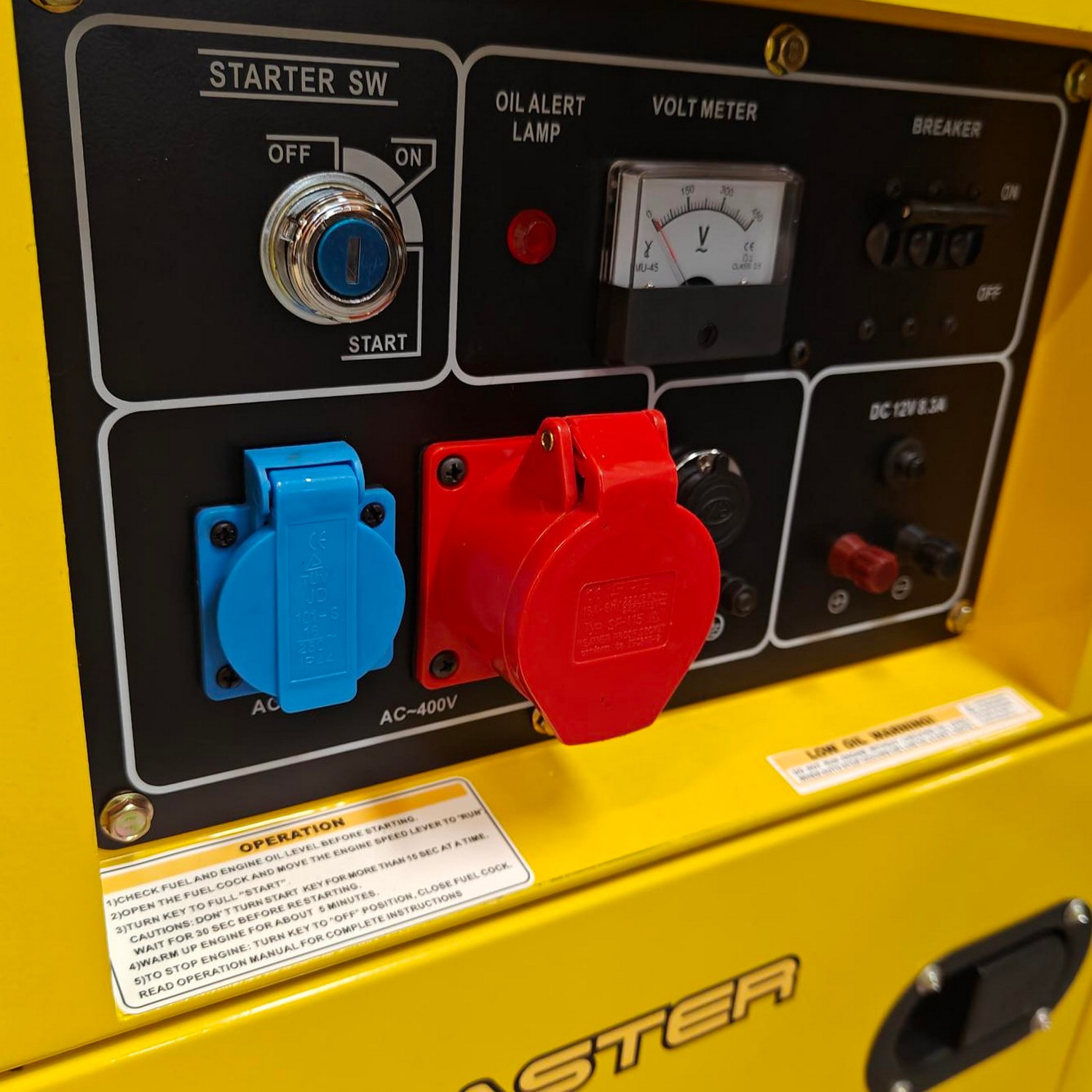 Elverk Sinemaster KDE7500SS3 400V Diesel