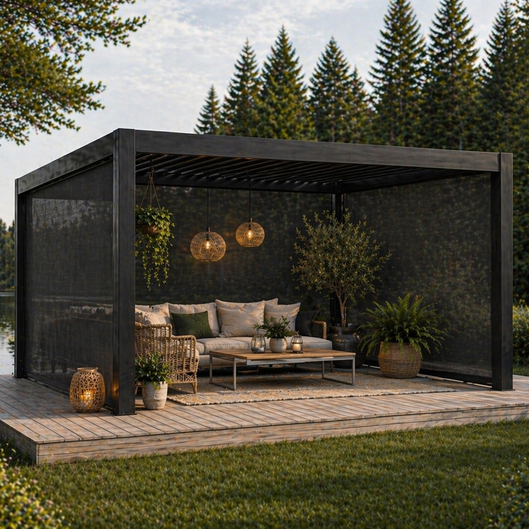 Pergola Jabo Tylösand 3x4 m Lamelltak