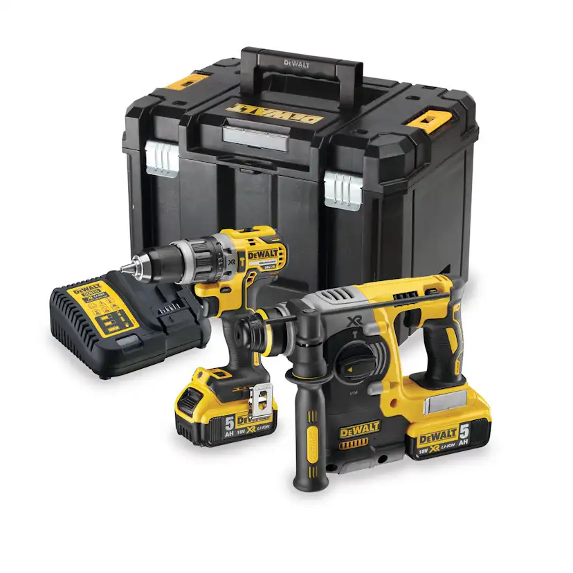 Verktygspaket DeWalt DCK207P2T-QW DCD 273+DCD796