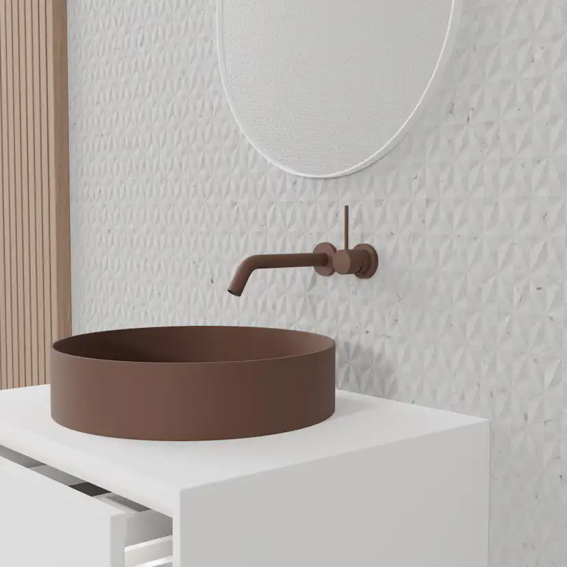 Tvättställsblandare Scandtap Steel Harmonized 1 för Inbyggnad