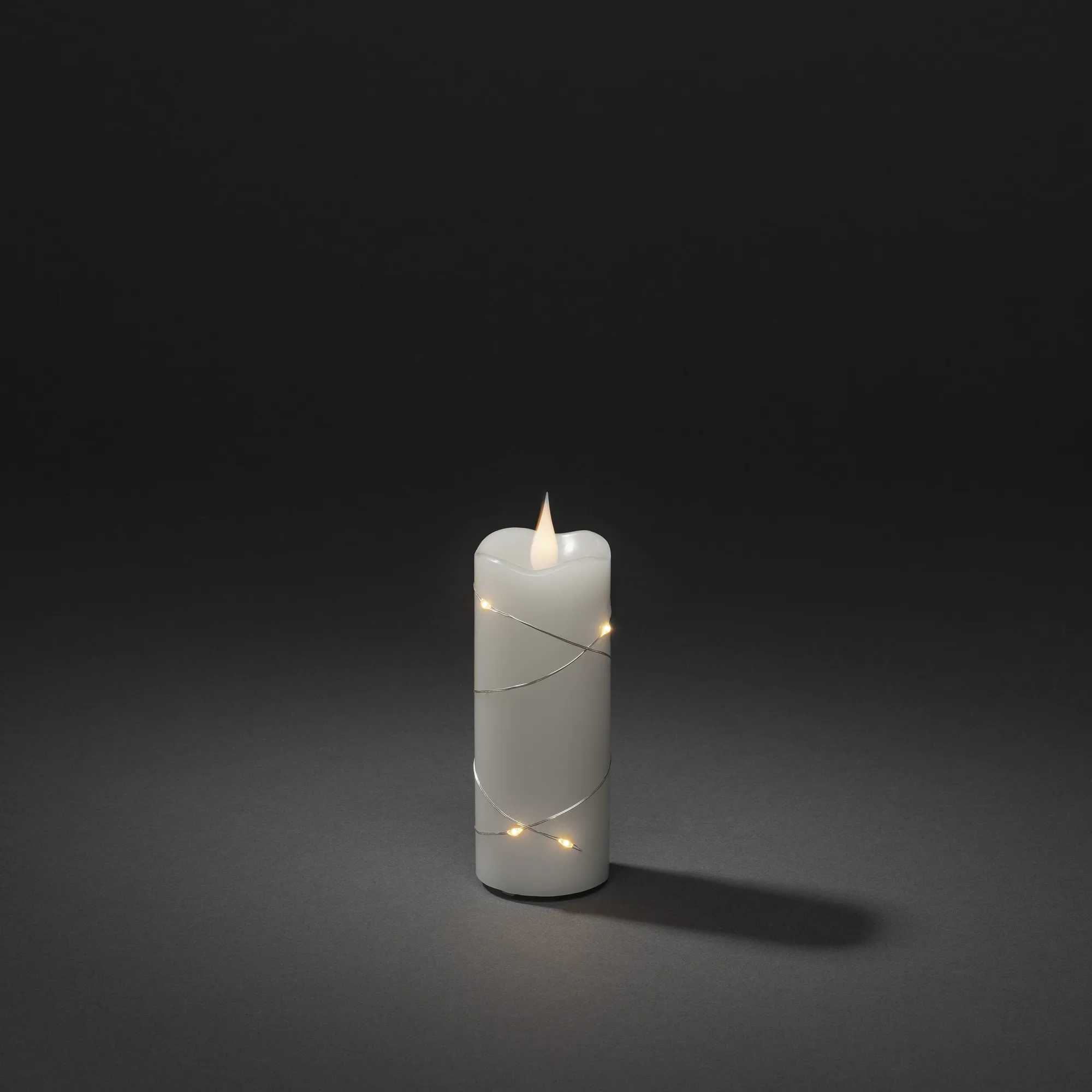 Vaxljus Gnosjö Konstsmide Micro-LED 1824-26 2xAA Batteriljus
