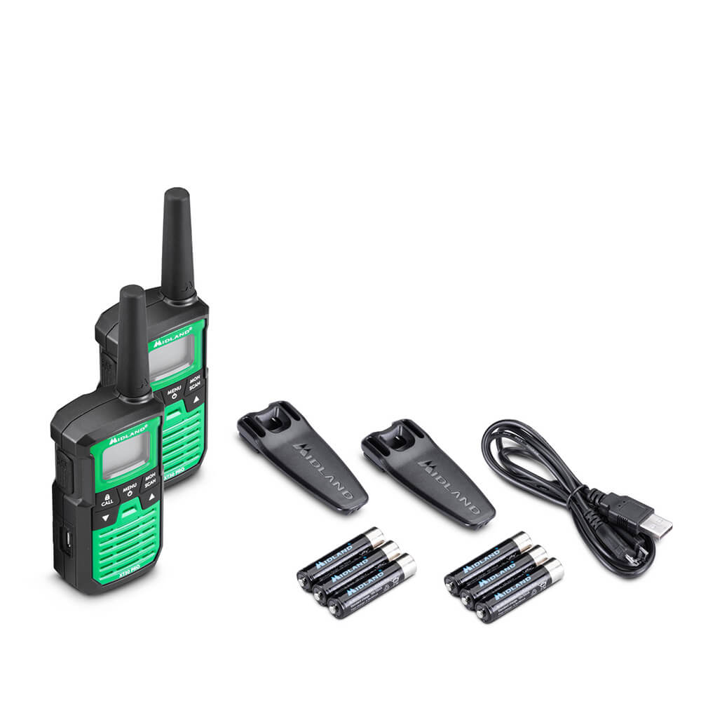 Walkie Talkie Midland XT30 Pro Svart/Grön
