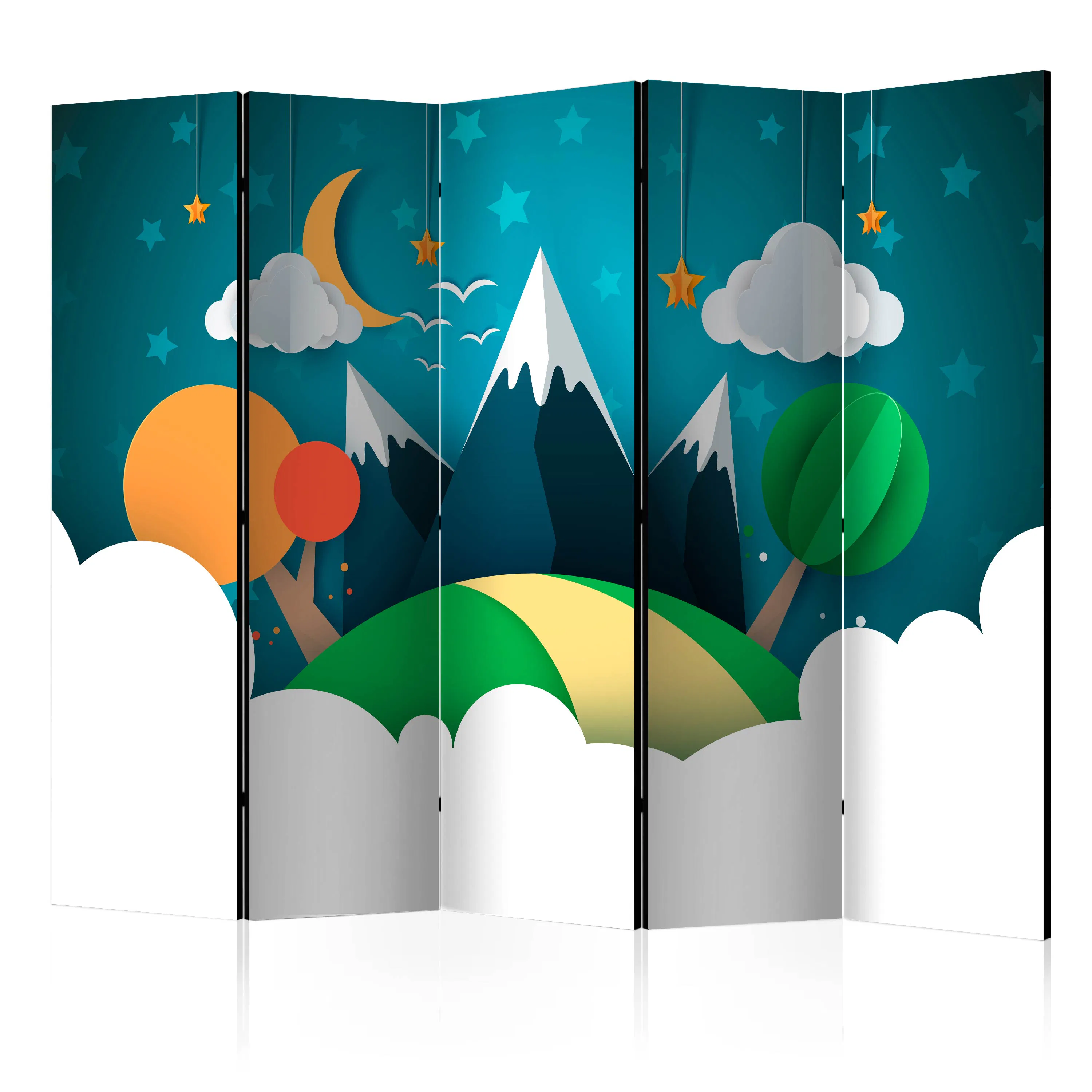 Rumsavdelare Skärmvägg Arkiio Little Traveller II 225x172 cm