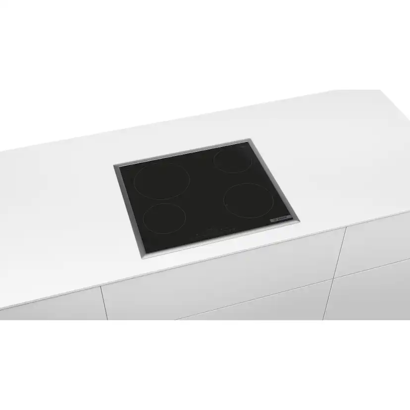 Glaskeramikhäll BOSCH PKE645FP2E med PowerBoost