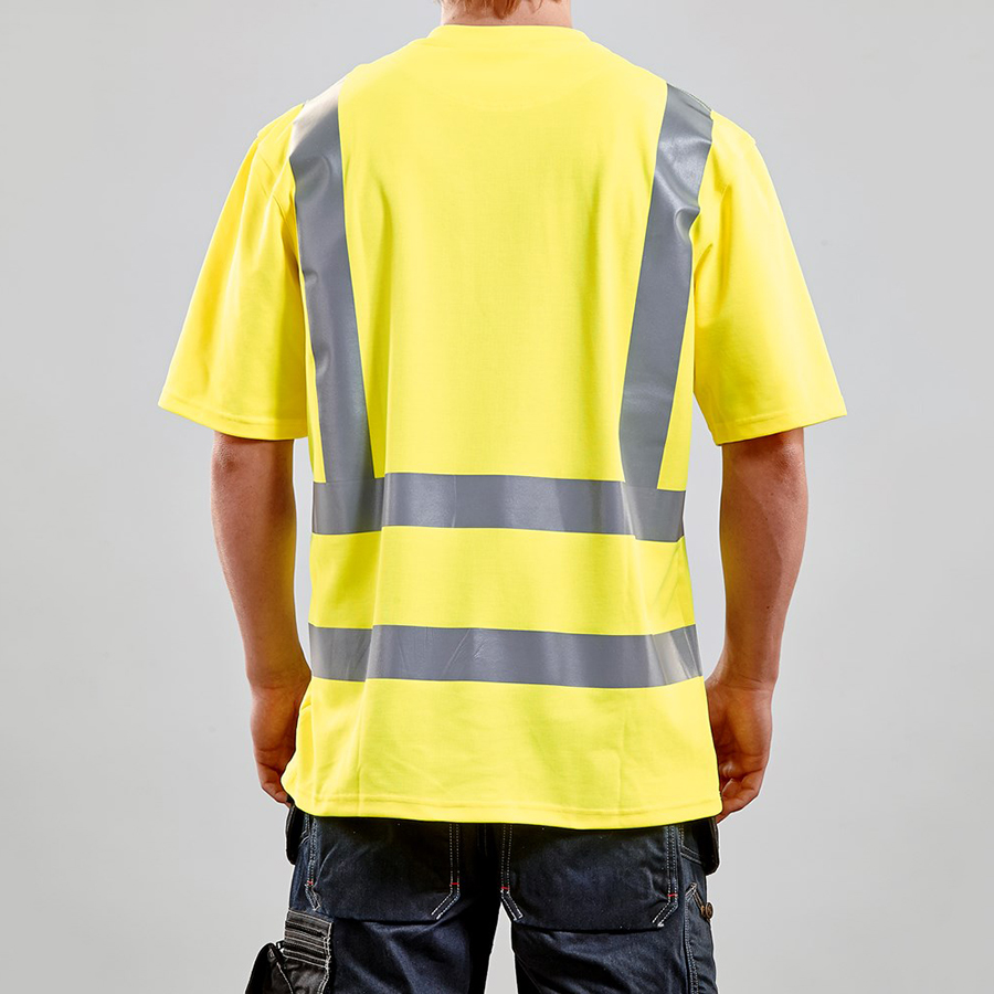 T-shirt varsel, UV-skydd Gul XL Storlek: XL, Gul