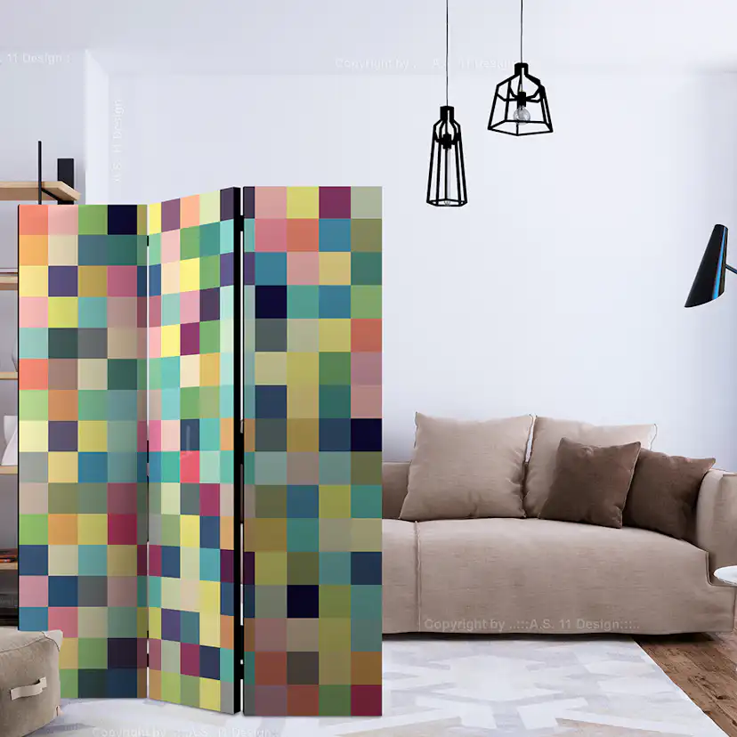 Rumsavdelare Skärmvägg Arkiio Millions Of Colors 135x172 cm