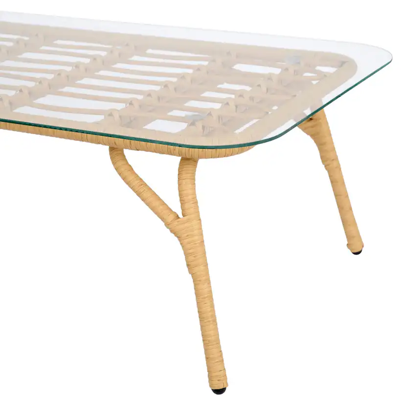 Loungeset ENVY DESIGN Magrethe Utemöbler med Dynor i Rotting