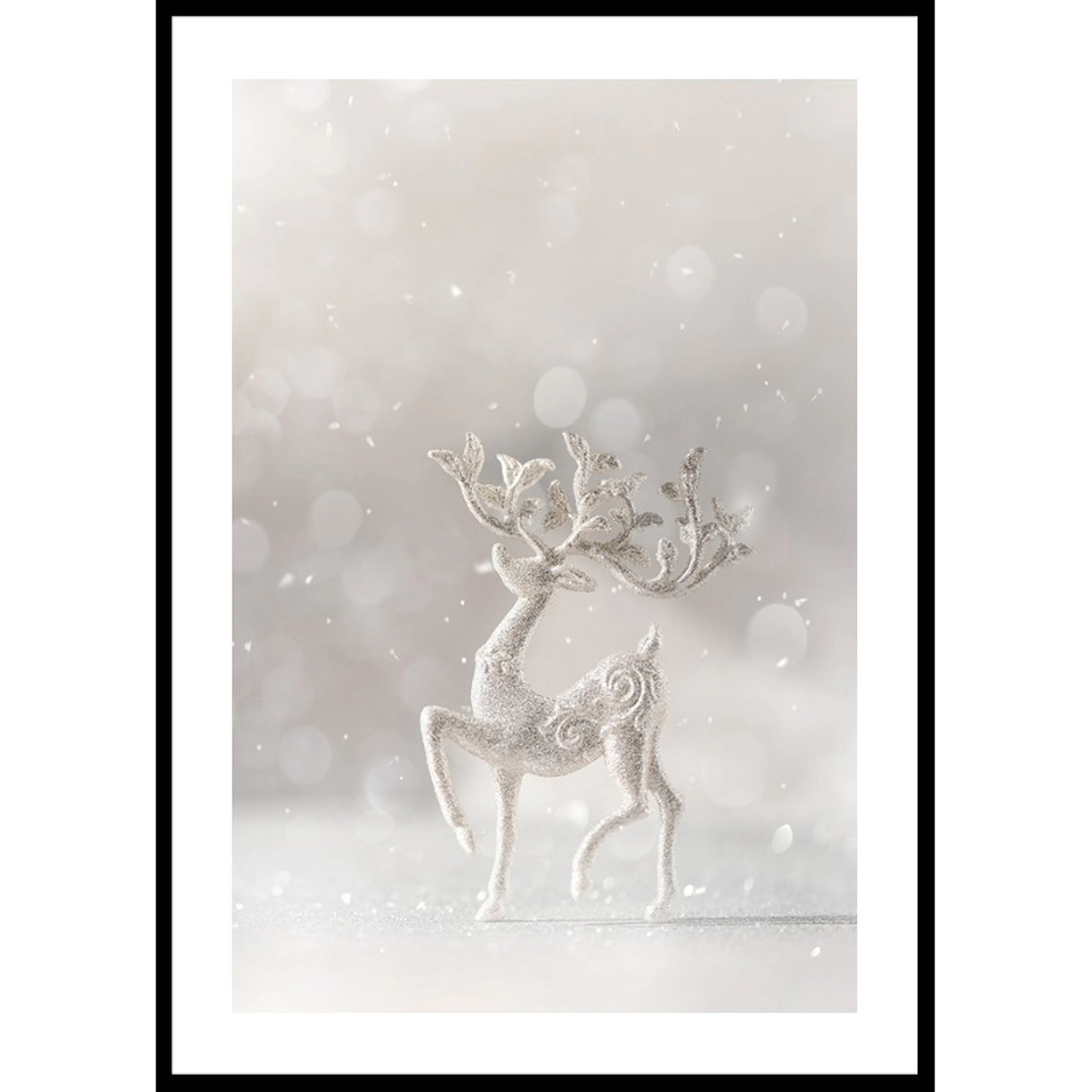 Winter Deer Decoration 30x40 30x40 cm