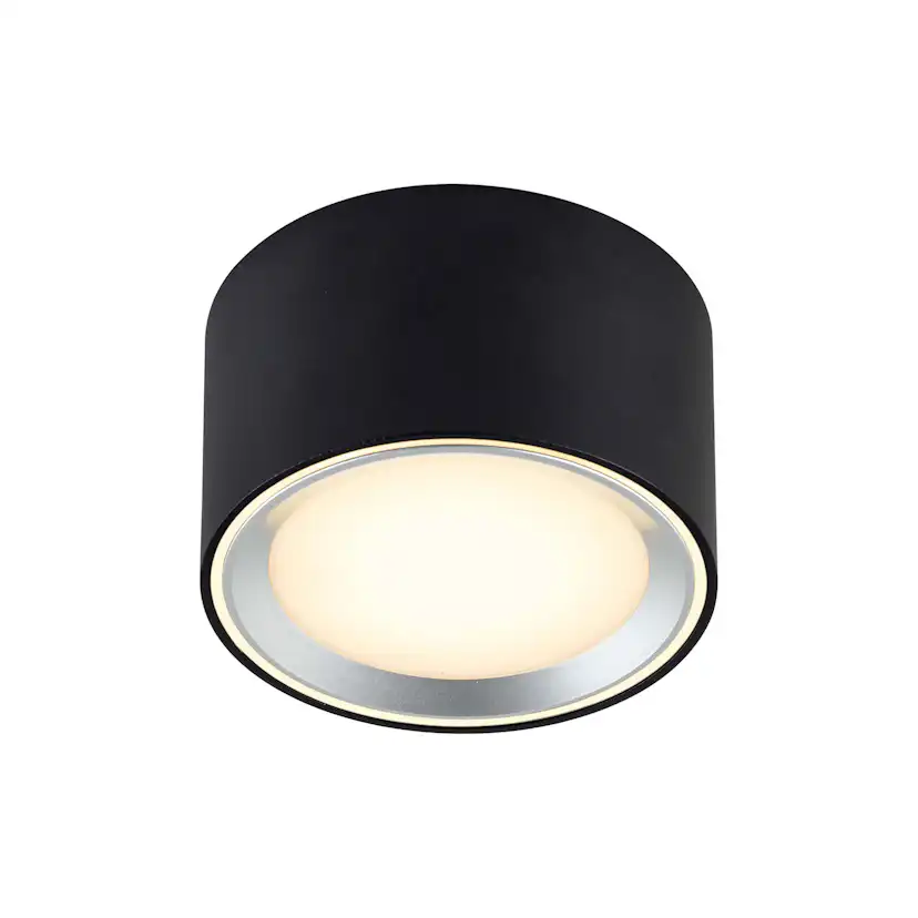 Takspotlight Nordlux Fallon LED Taklampa Svart Metall