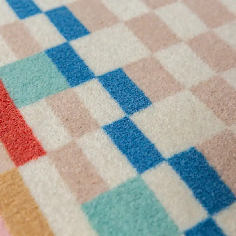 Gångmatta Flair Rugs Checkered Border