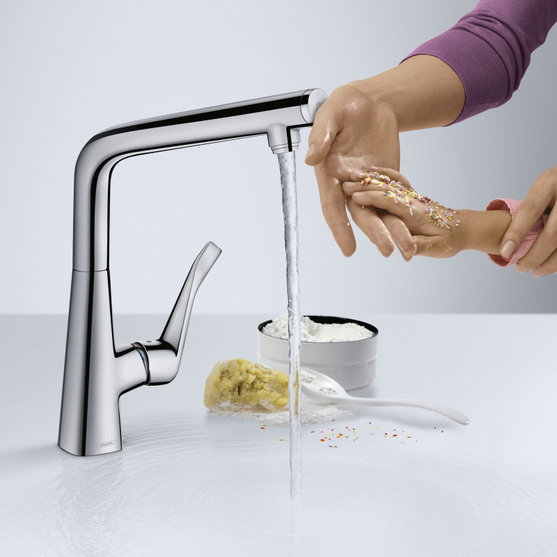Köksblandare Hansgrohe Metris utan Diskmaskinsavstängning Krom
