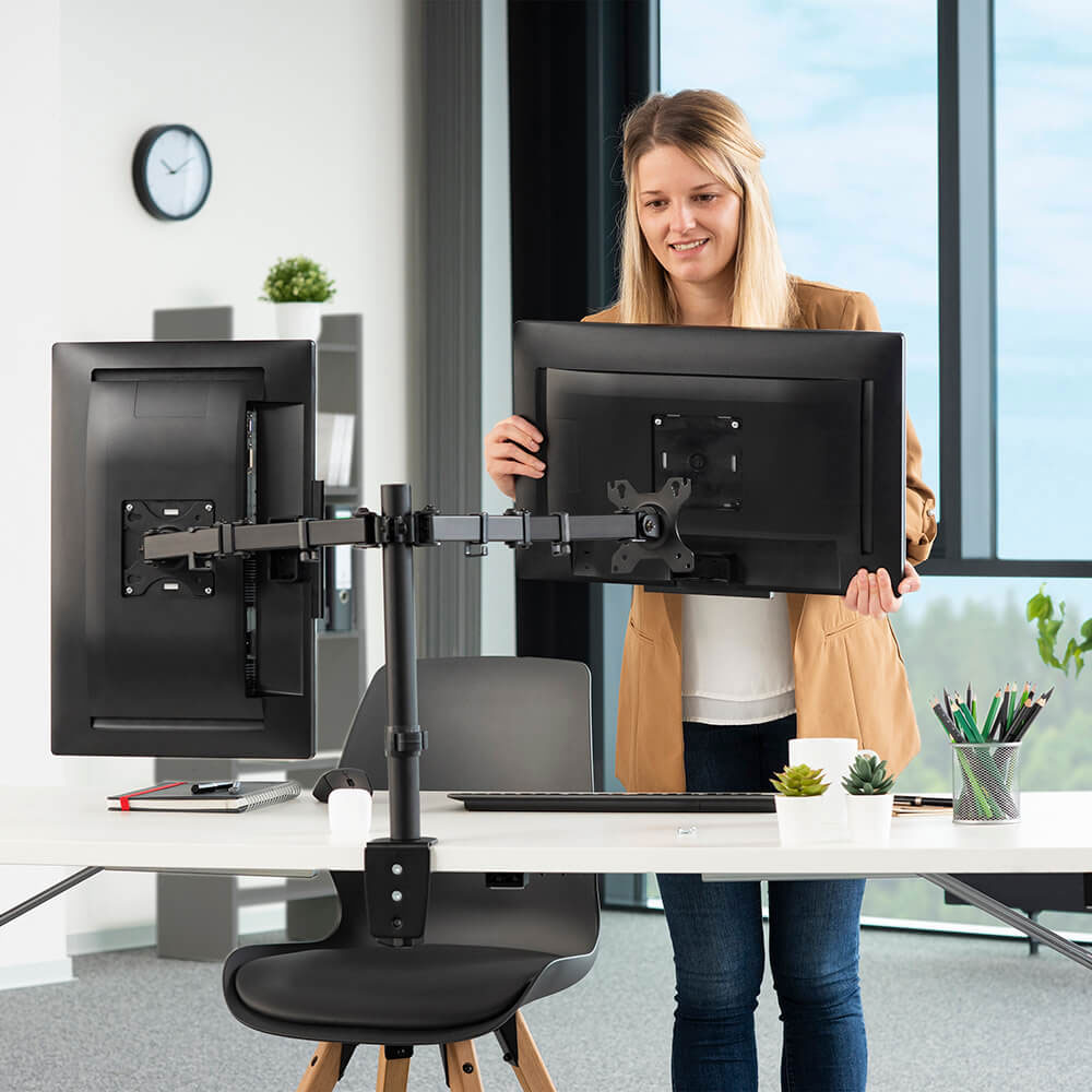 Monitorfäste Hama För Två Bildskärmar 13- 32"