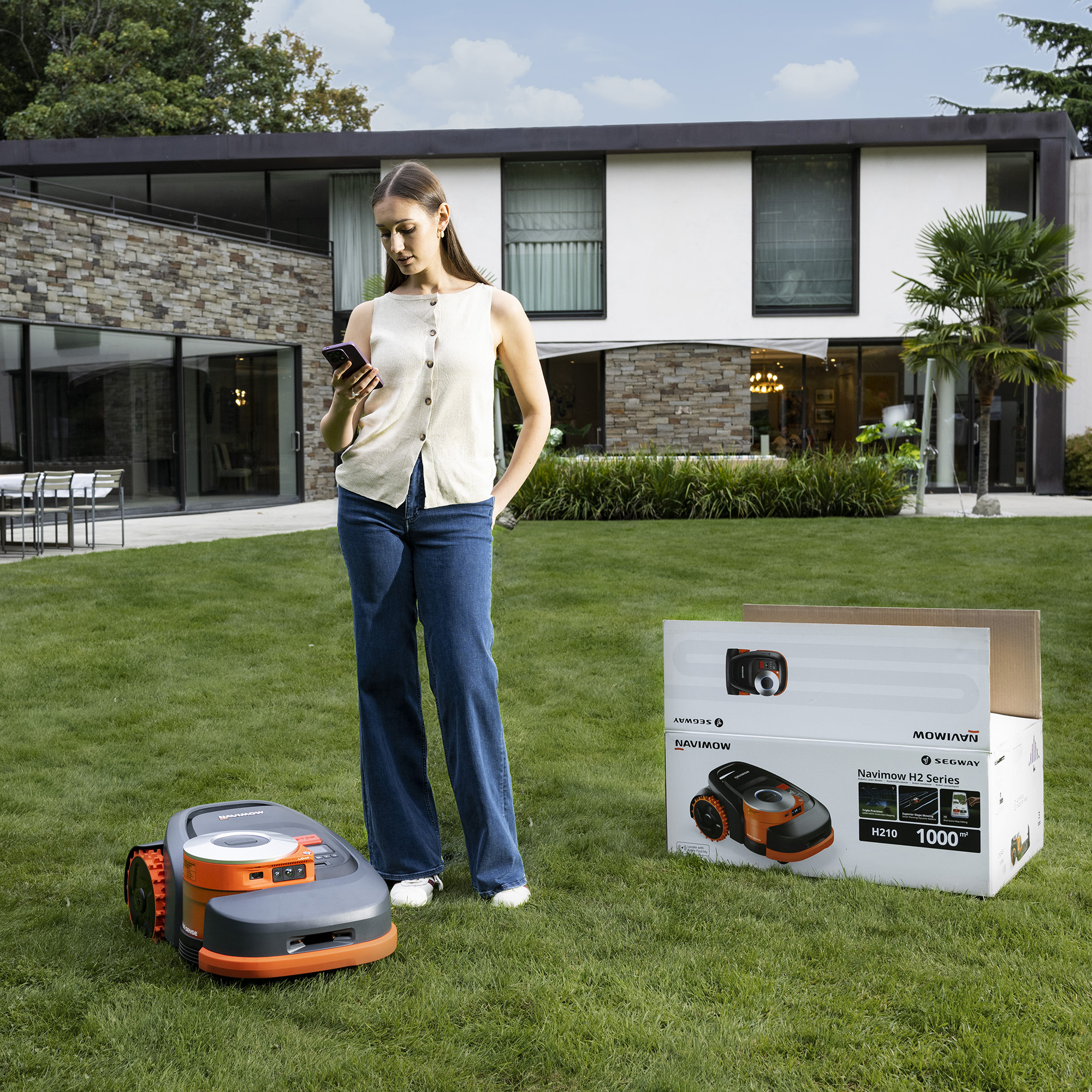 Robotgräsklippare Segway Navimow H210E