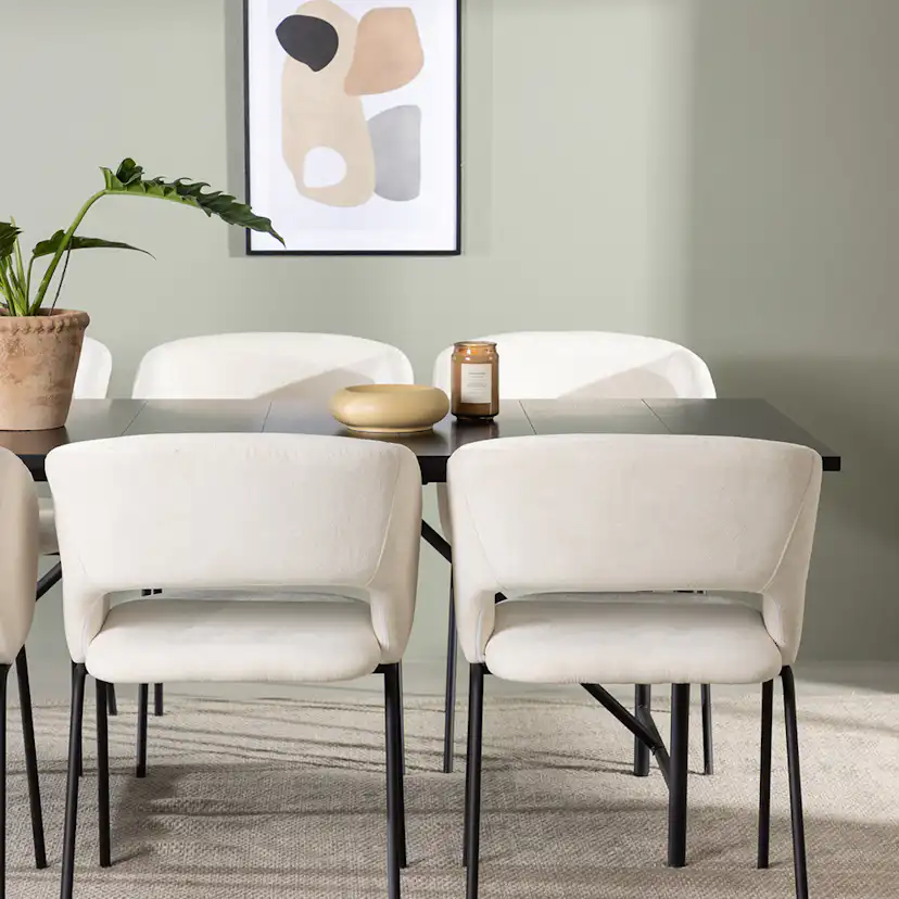 Matgrupp Venture Home Astrid med 6 Day Stolar