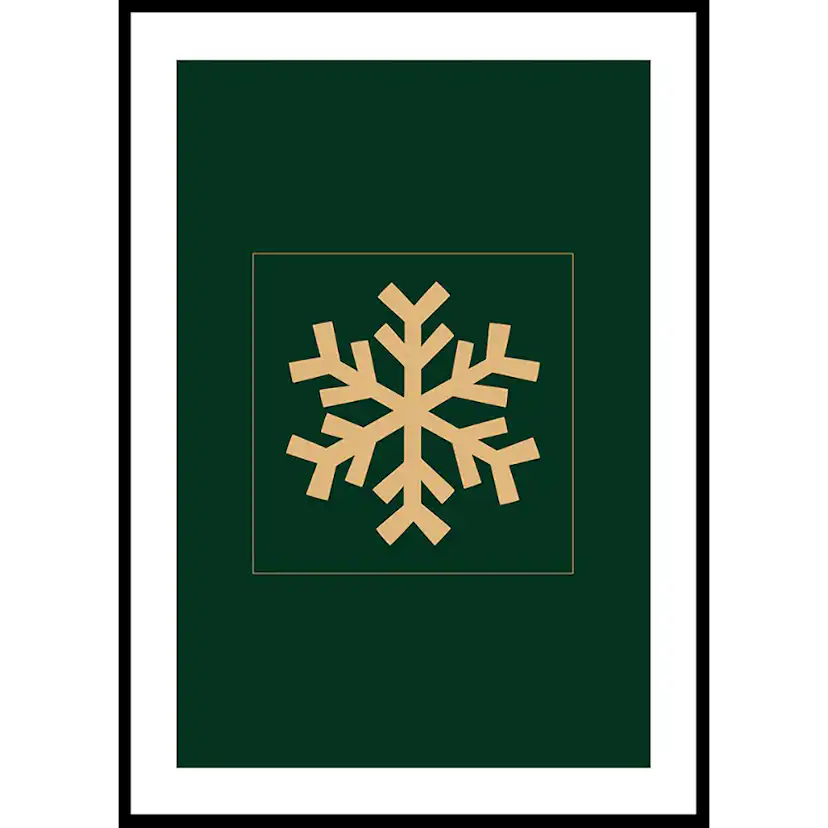 Poster Gallerix Snowflake YG