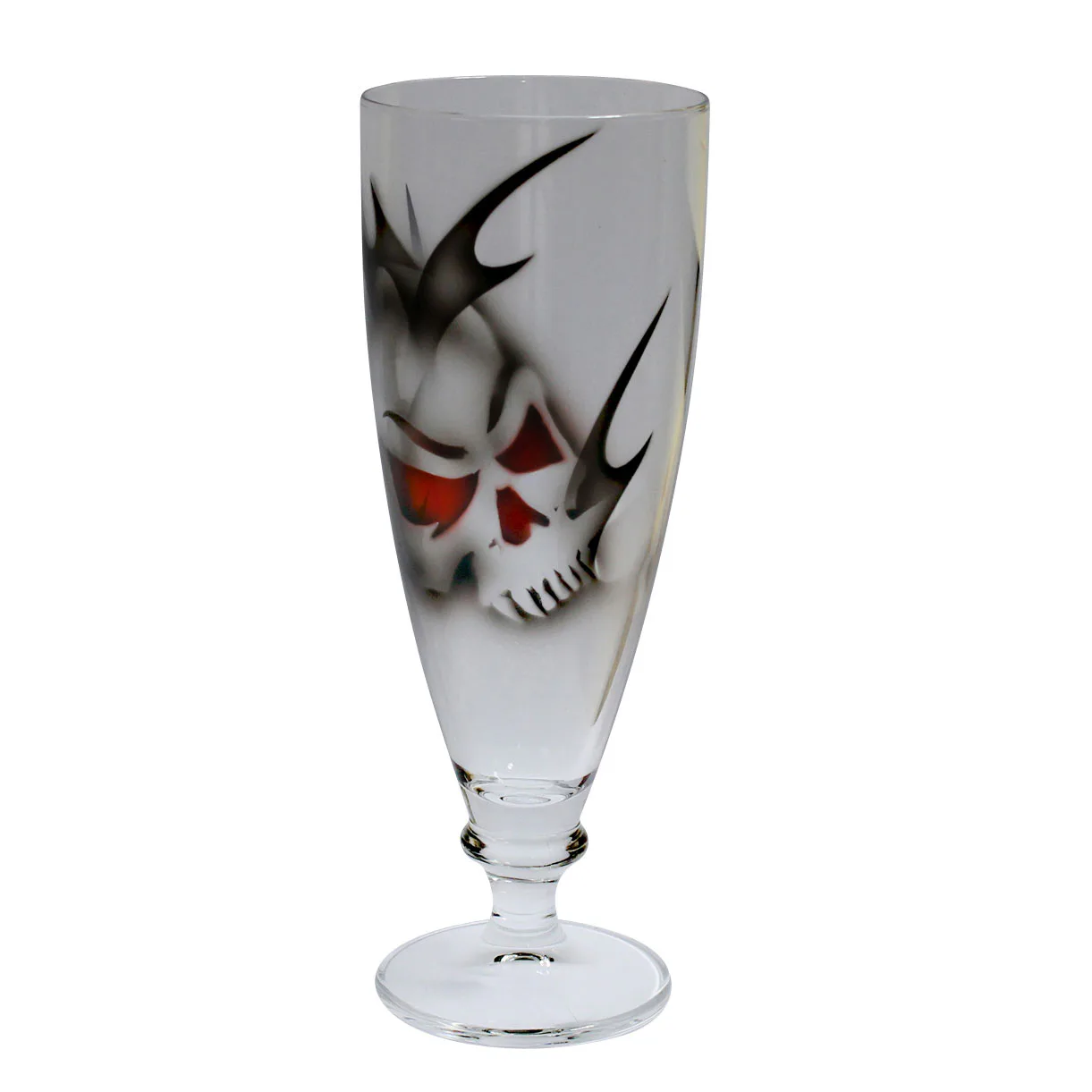 Ölglas Nybro Crystal Dödskalle 38 cl