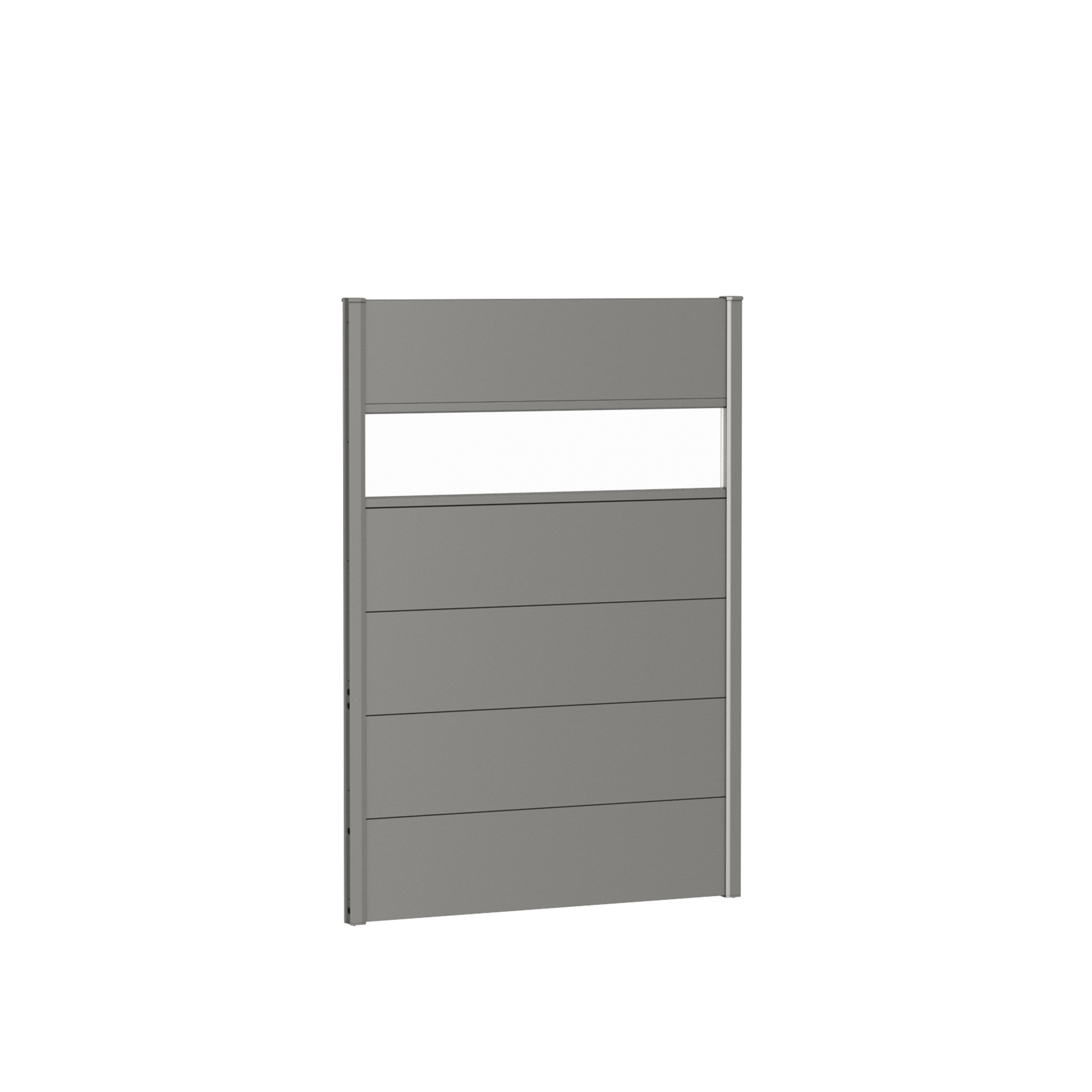 Väggpanel för Skärmvägg akrylglas 100x135 metallic kvarts-gr Kvartsgrå