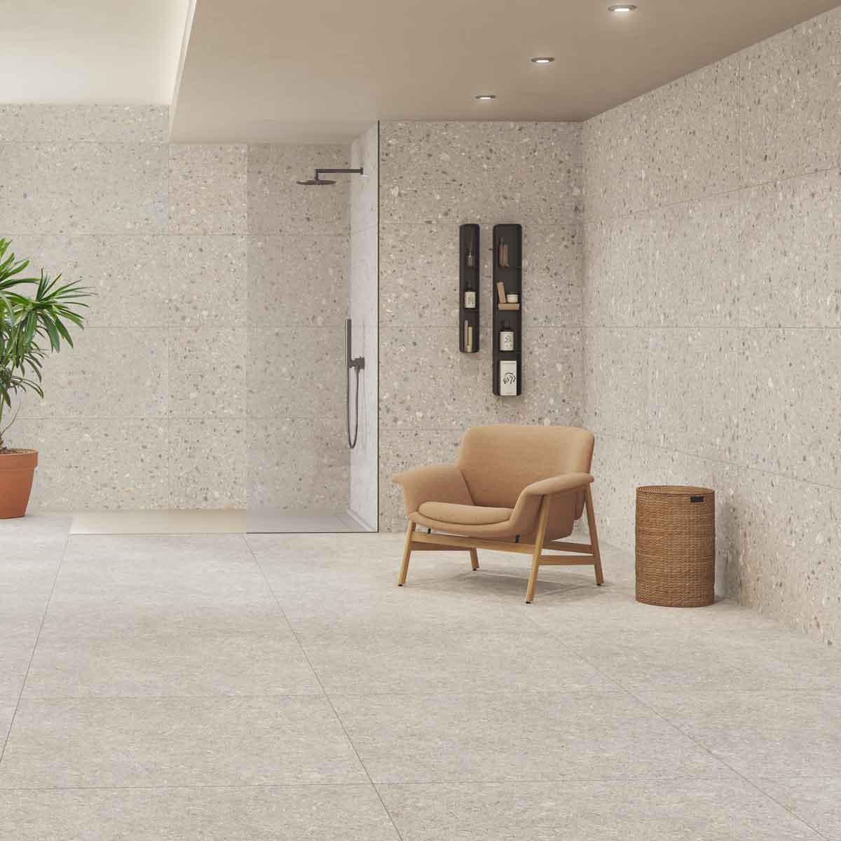 Klinker Tenfors Oikos Terrazzo Natural Matt 60x60