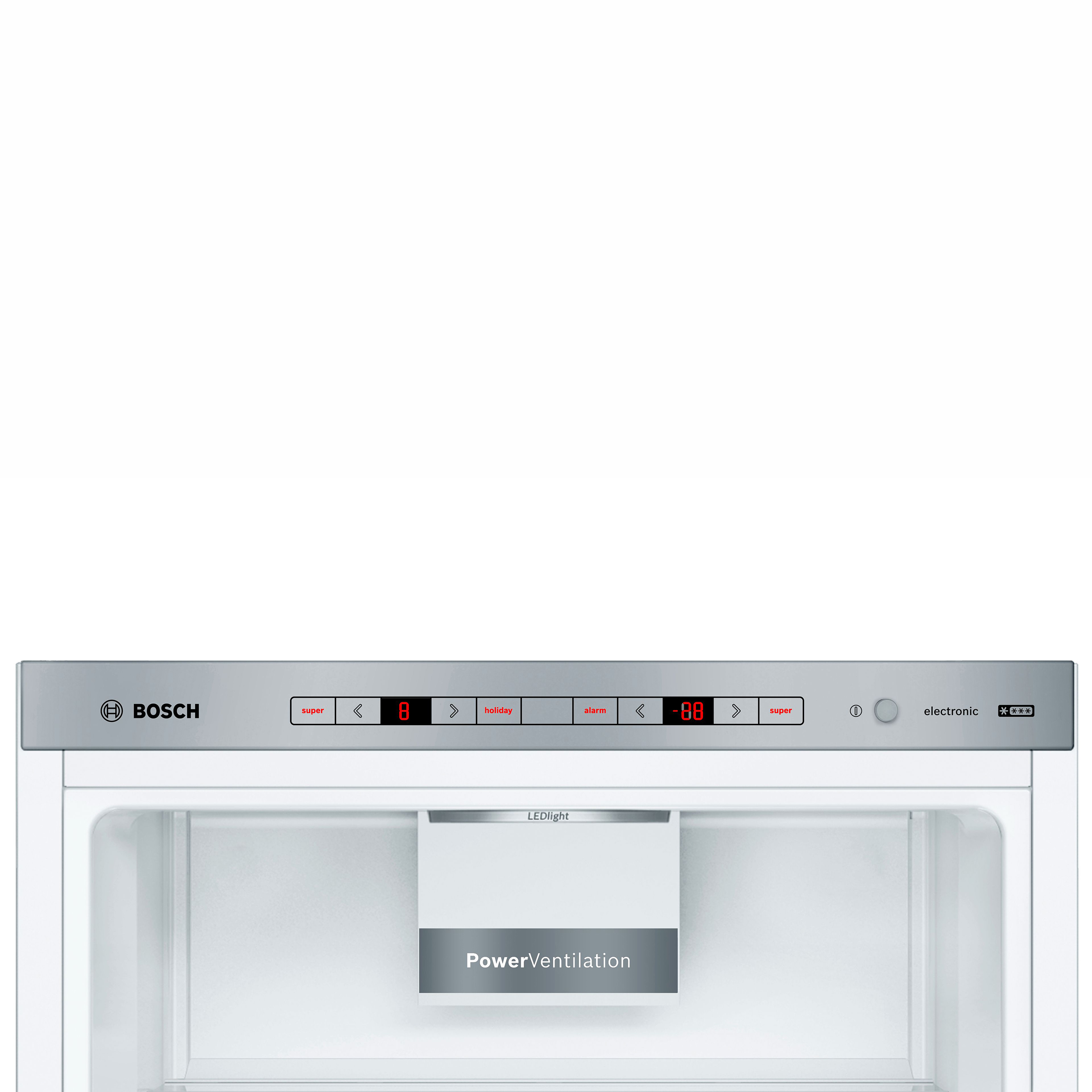 Fristående Kyl & Frys Bosch Serie 6 KGE49AWCA Vit