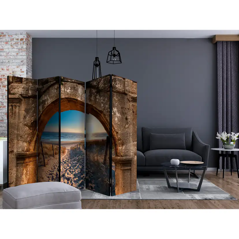 Rumsavdelare Skärmvägg Arkiio Pillars and Forest II 225x172 cm