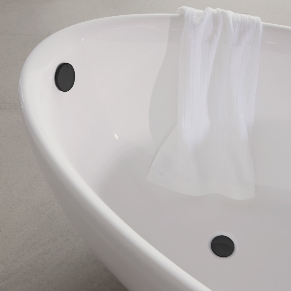 Bräddavlopp Strømberg med Vattenlås Click-Clack