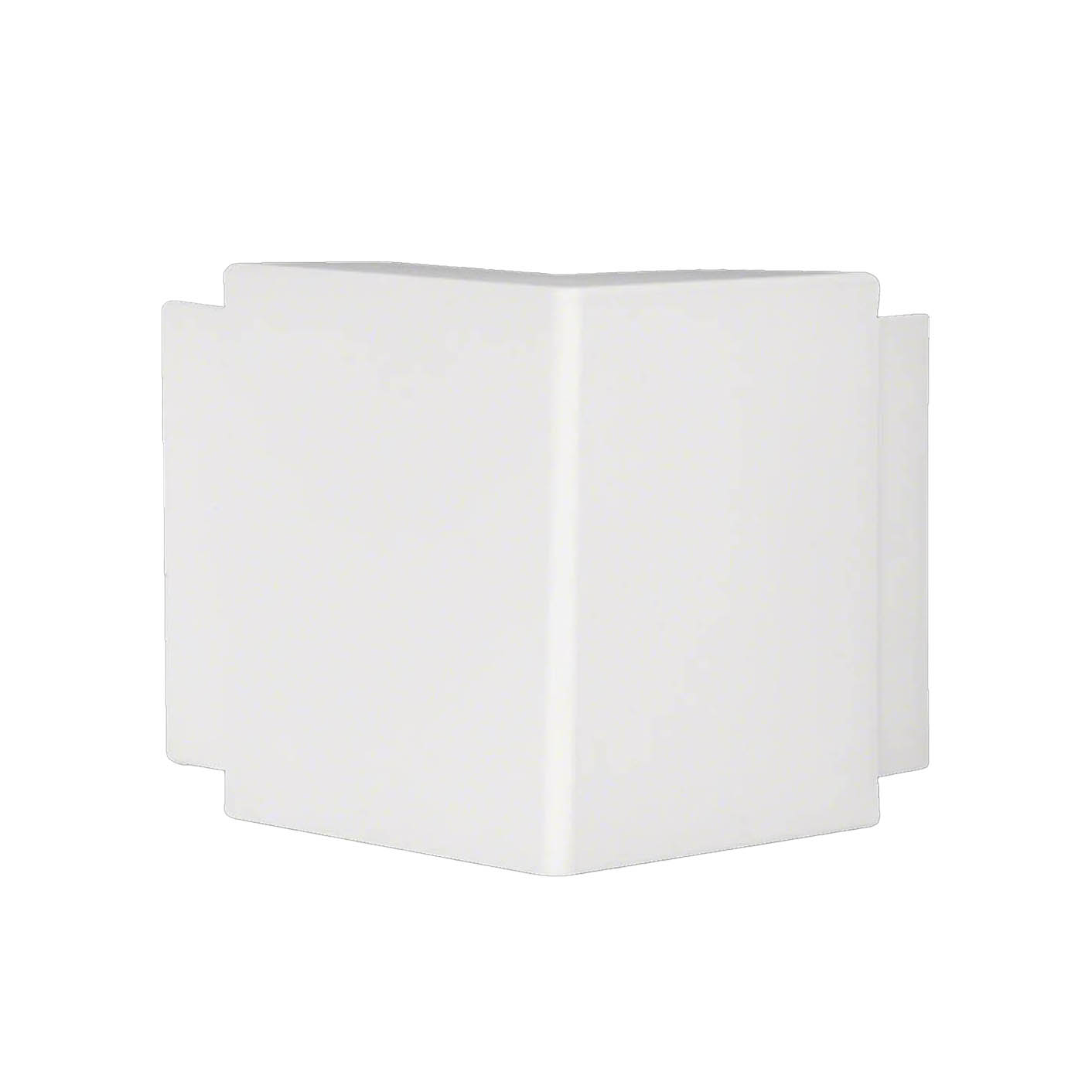 Ytterhörn till Matarkanal Hager LF/LFH 60 x 150 mm Halogenfri Vit RAL 9016