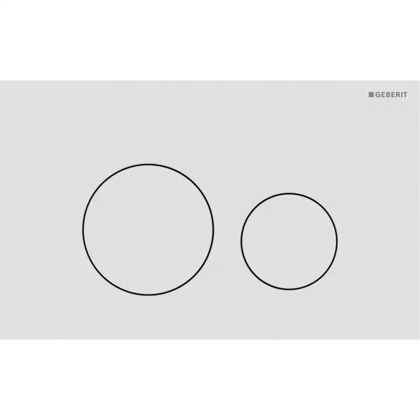 Tryckplatta matt vit/matt vit D:0,6mm Matt Vit
