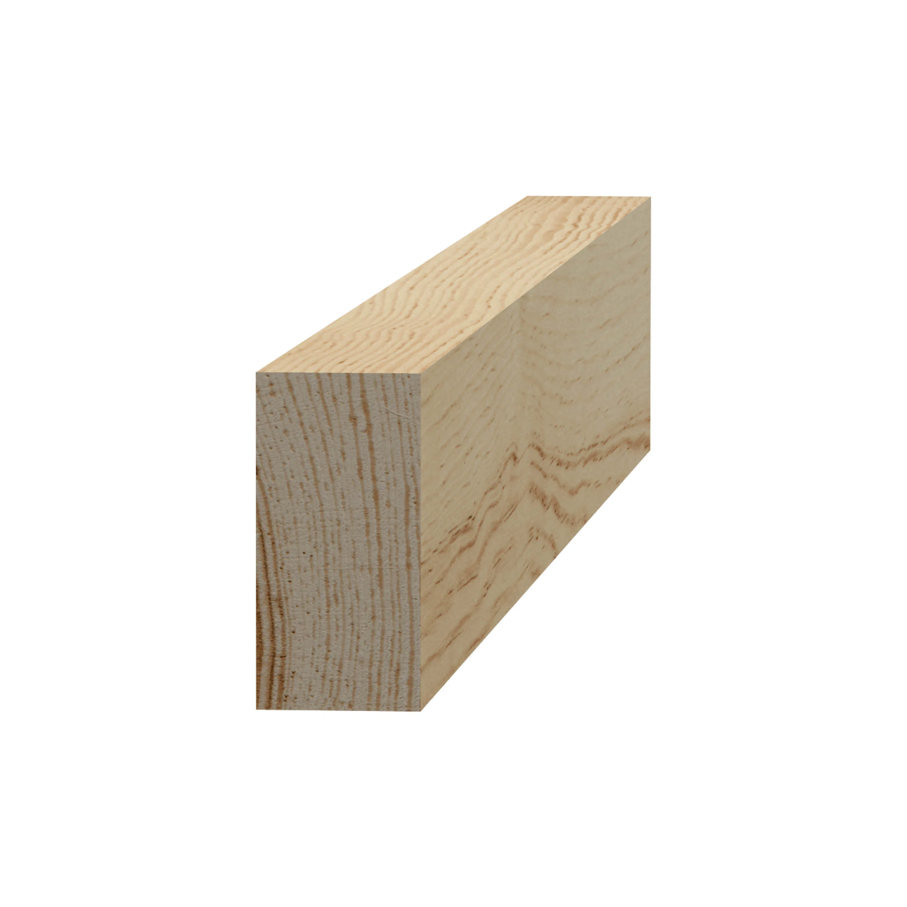 Planhyvlad List Grimslöv Trä List 21x44x2400 mm Obehandlad