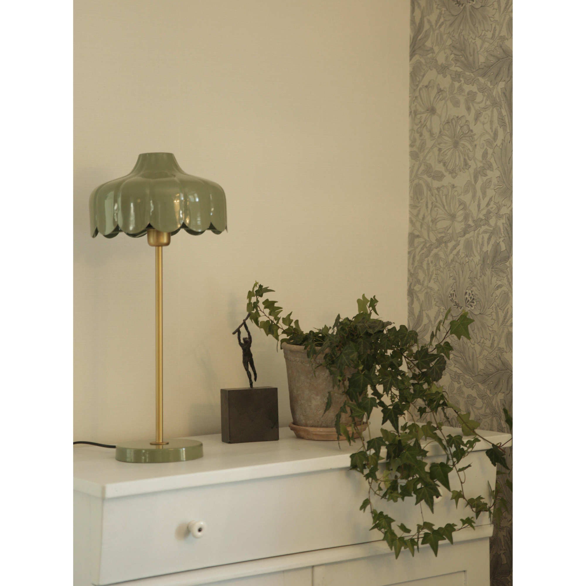 Bordsslampa PR Home Wells med Handgjord Lampskärm 50 cm