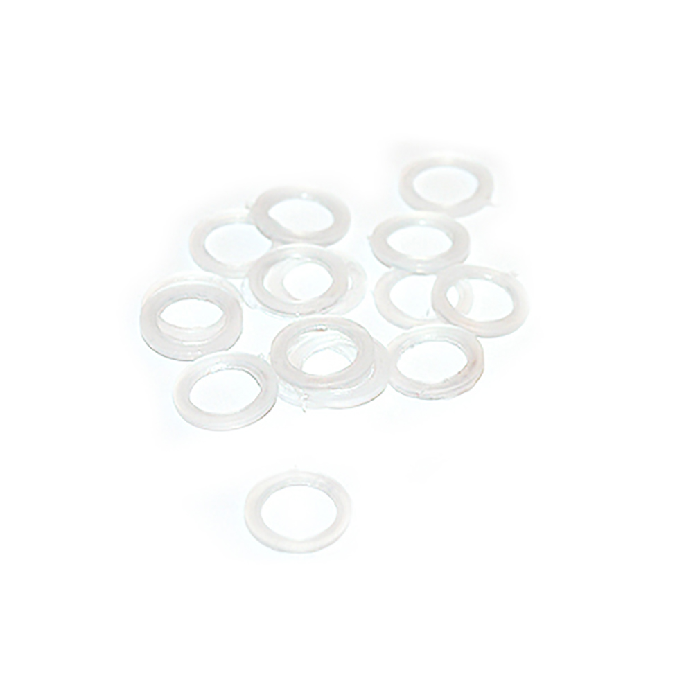 Gångjärnsringar nylon 9,5 mm, 100 st 9,5 mm