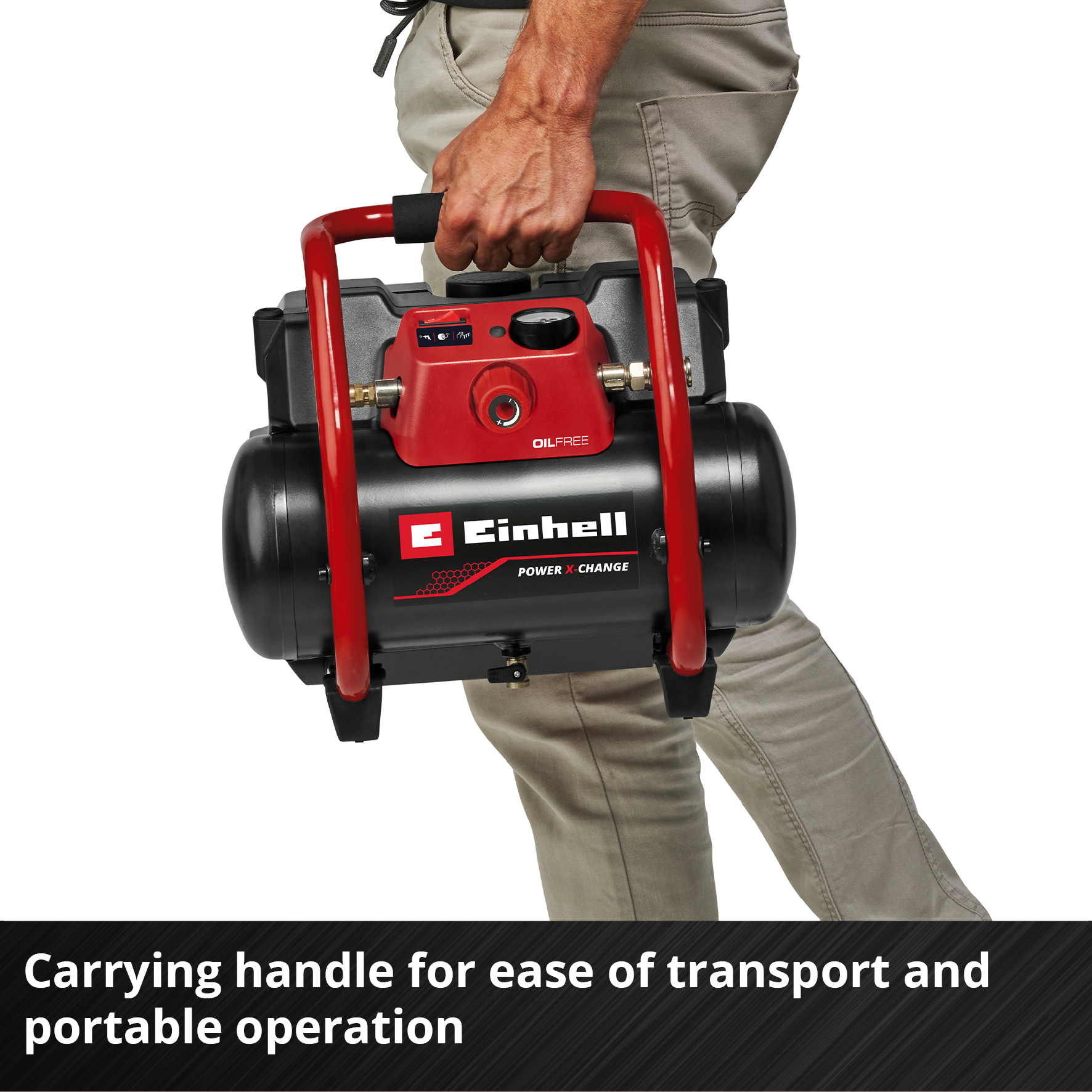Kompressor Einhell TE-AC 36/150 Li OF-Solo Sladdlös utan Batteri