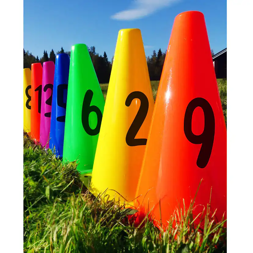 Sifferkoner SportMe 23 cm Set 1-10