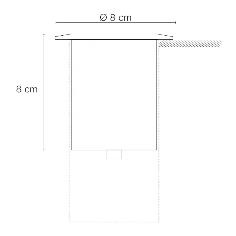 In-ground spot LightsOn Onyx