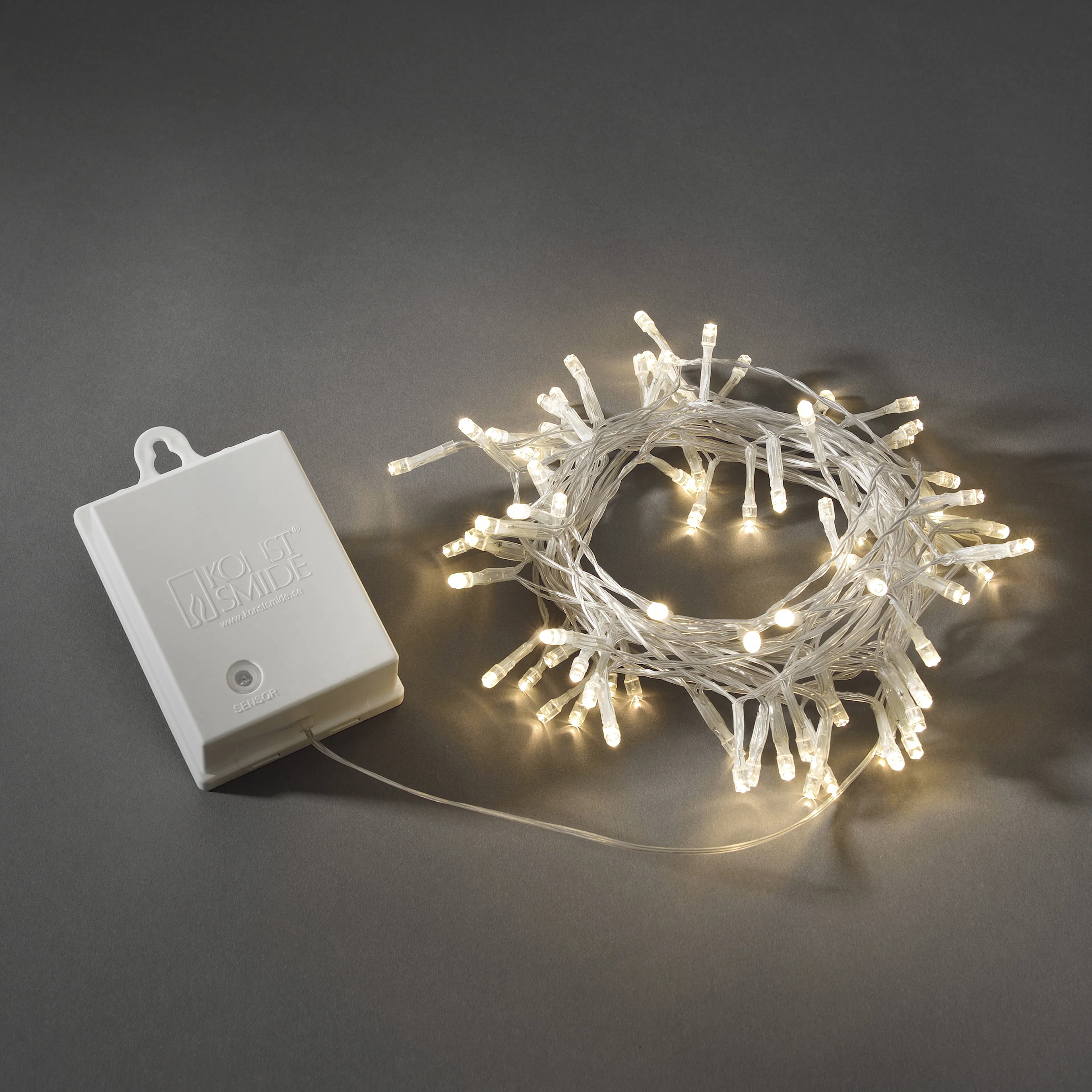 Ljusslinga Gnosjö Konstsmide 80L Varmvit LED