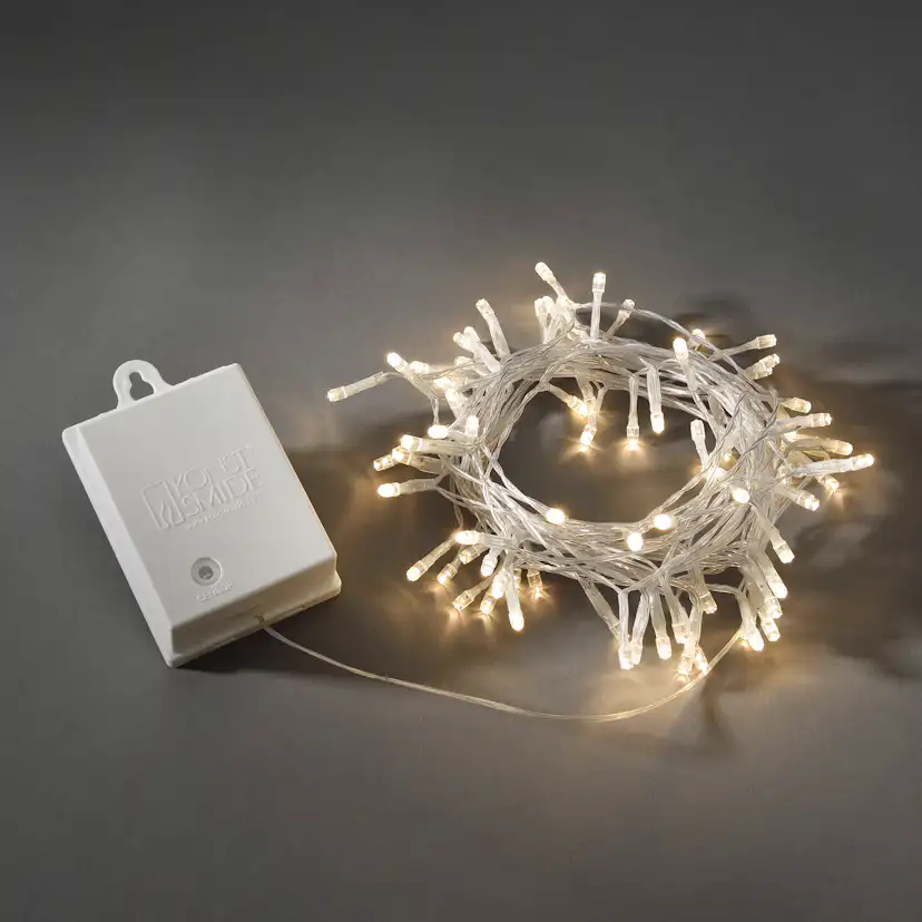 Ljusslinga Gnosjö Konstsmide 80L Varmvit LED