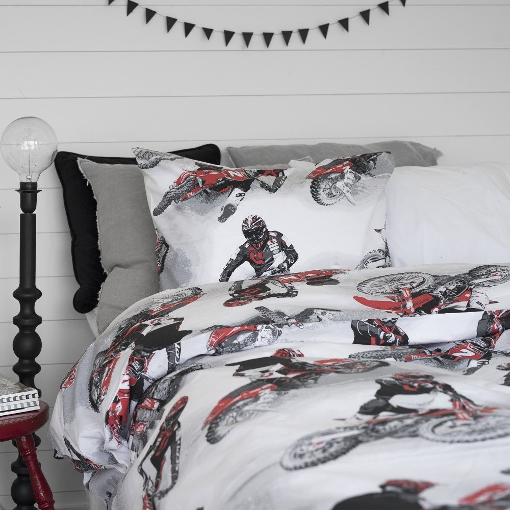 Påslakanset Borganäs of Sweden Cross Rider Enkelsäng