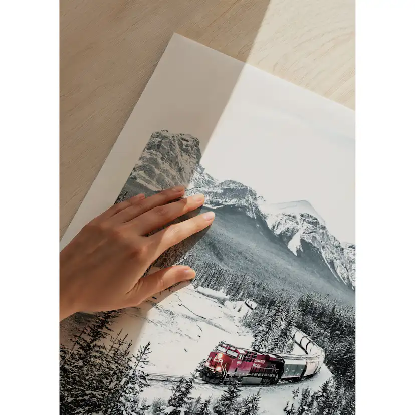 Poster Gallerix Winter Train No2