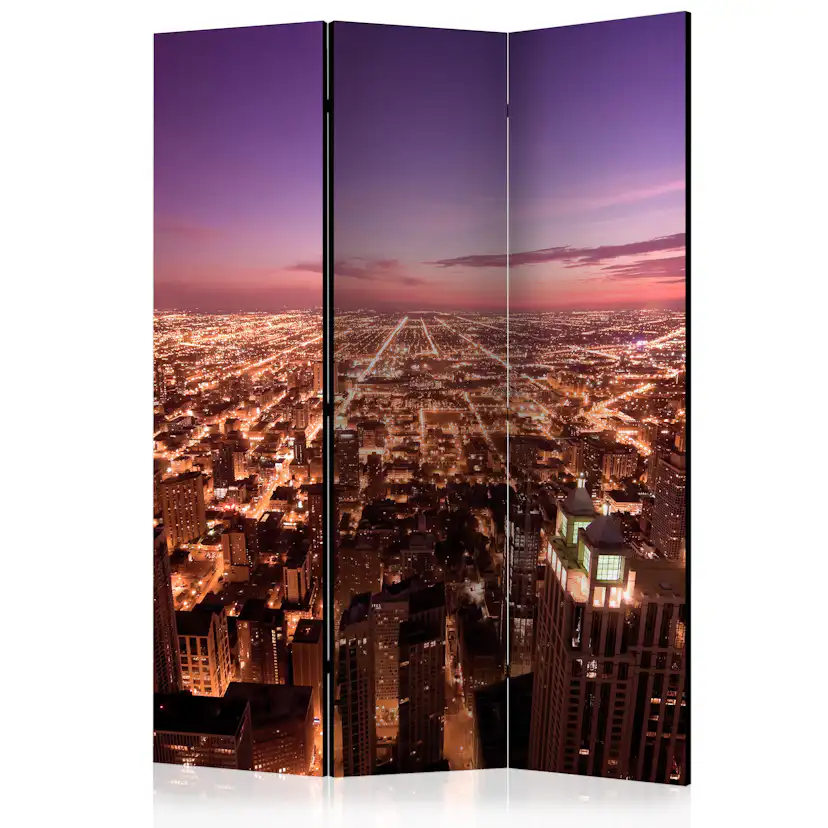 Rumsavdelare Skärmvägg Arkiio Chicago Panorama 135x172 cm
