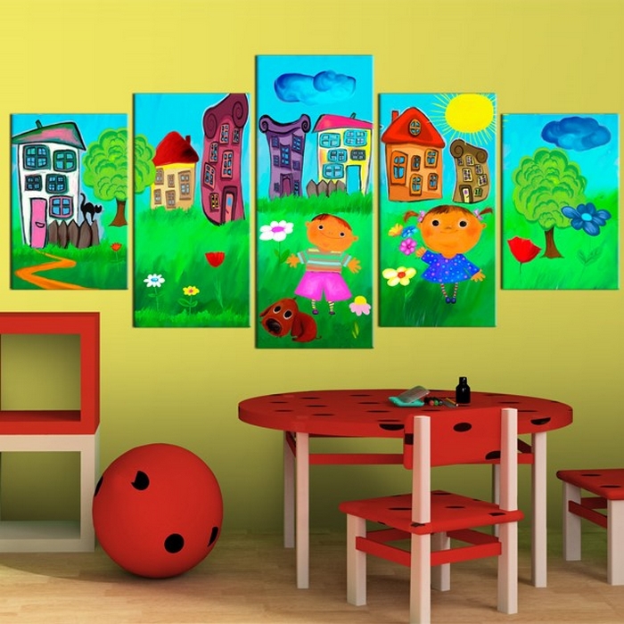 Tavla Arkiio Sorglös Barndom