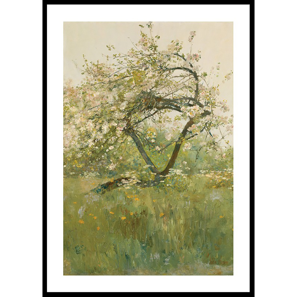 Poster Gallerix Peach Blossoms Villiers-le-Bel By Childe Hassam