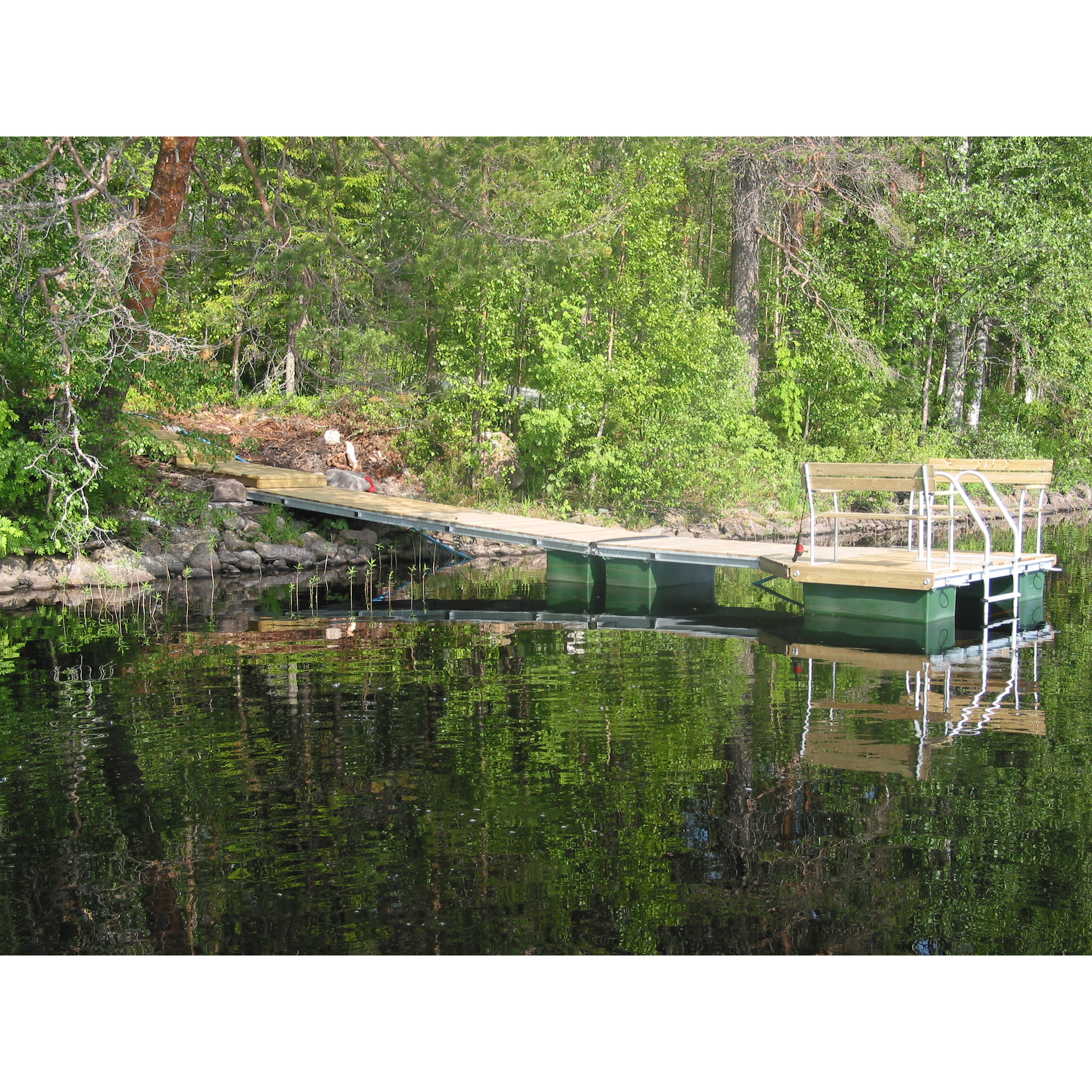 Brygga Luoman Lumme LBX 1-4-4 2,3x8,1 m