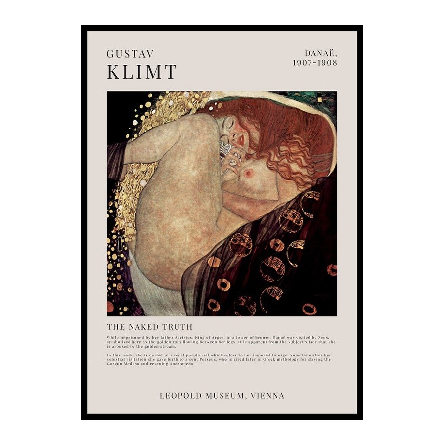 Poster Gallerix Denae By Gustav Klimt